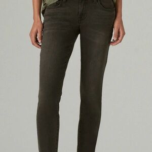 Lucky Brand Women’s Lolita Skinny Olive Green Courdaroy Jeans